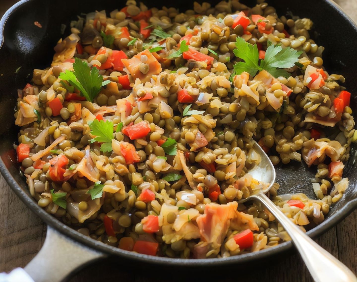 Tuna Lentils