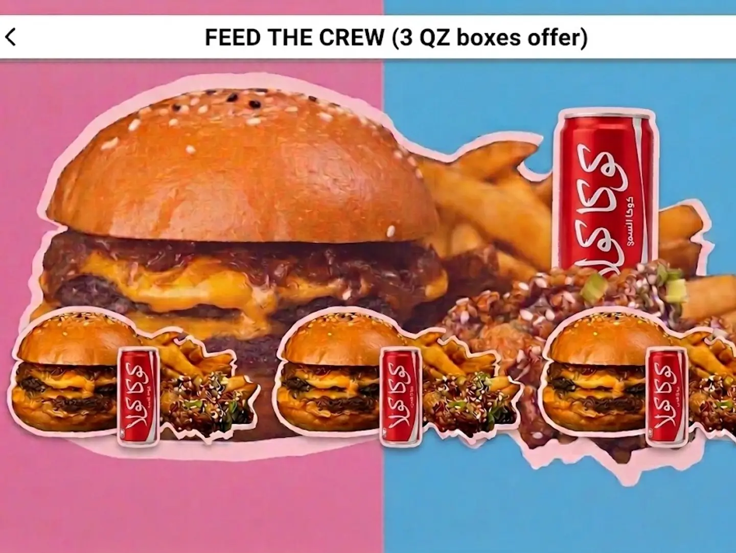 عرض فريق كيو زي (3 بوكسات كيو زي)