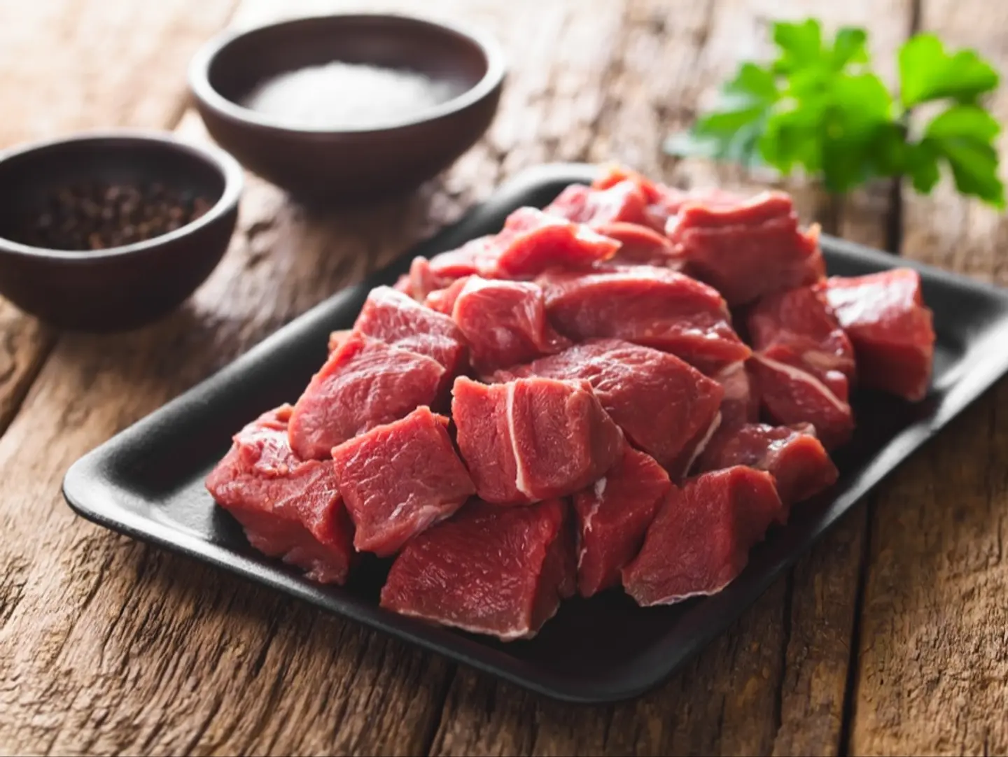 Chilled Imported Beef Cube Low Fat