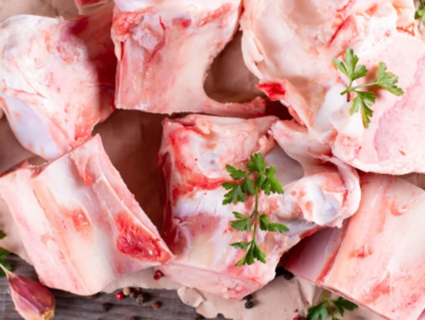 Fresh Veal Soup Bones