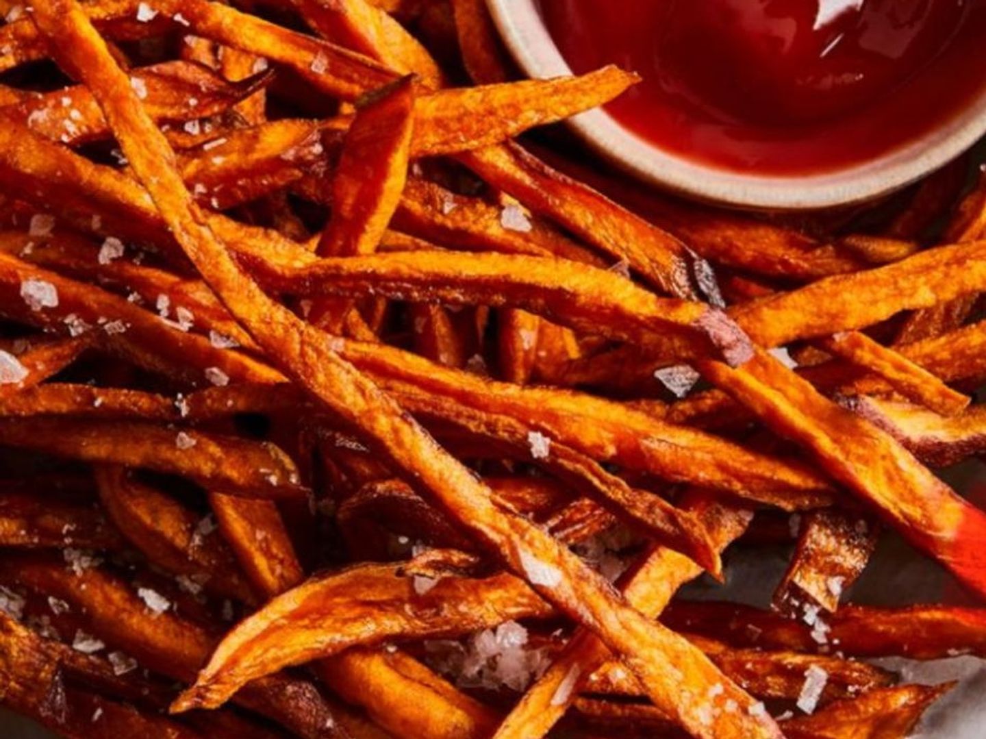 بطاطا حلوة مقلية
