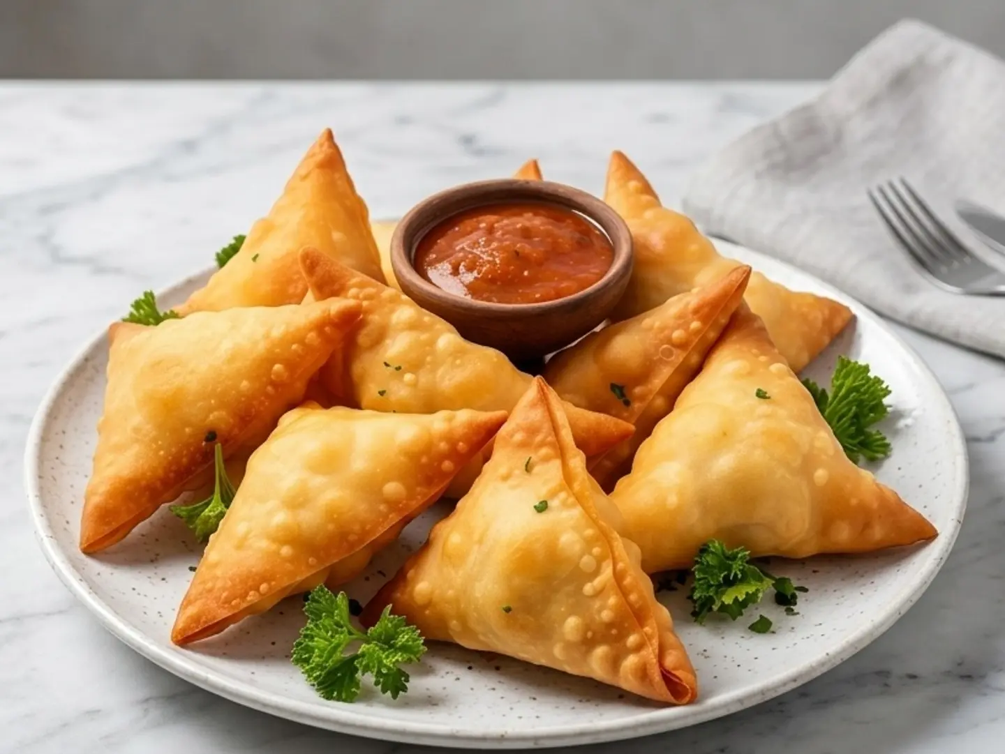 صحن سمبوسة (عدد ١٠ حبة)