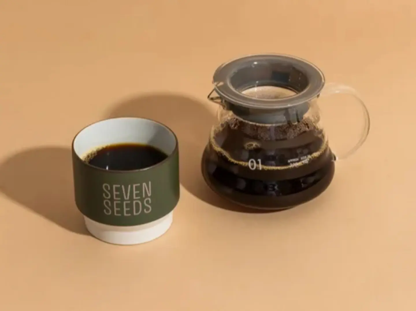 Hot Colombian Drip Coffee