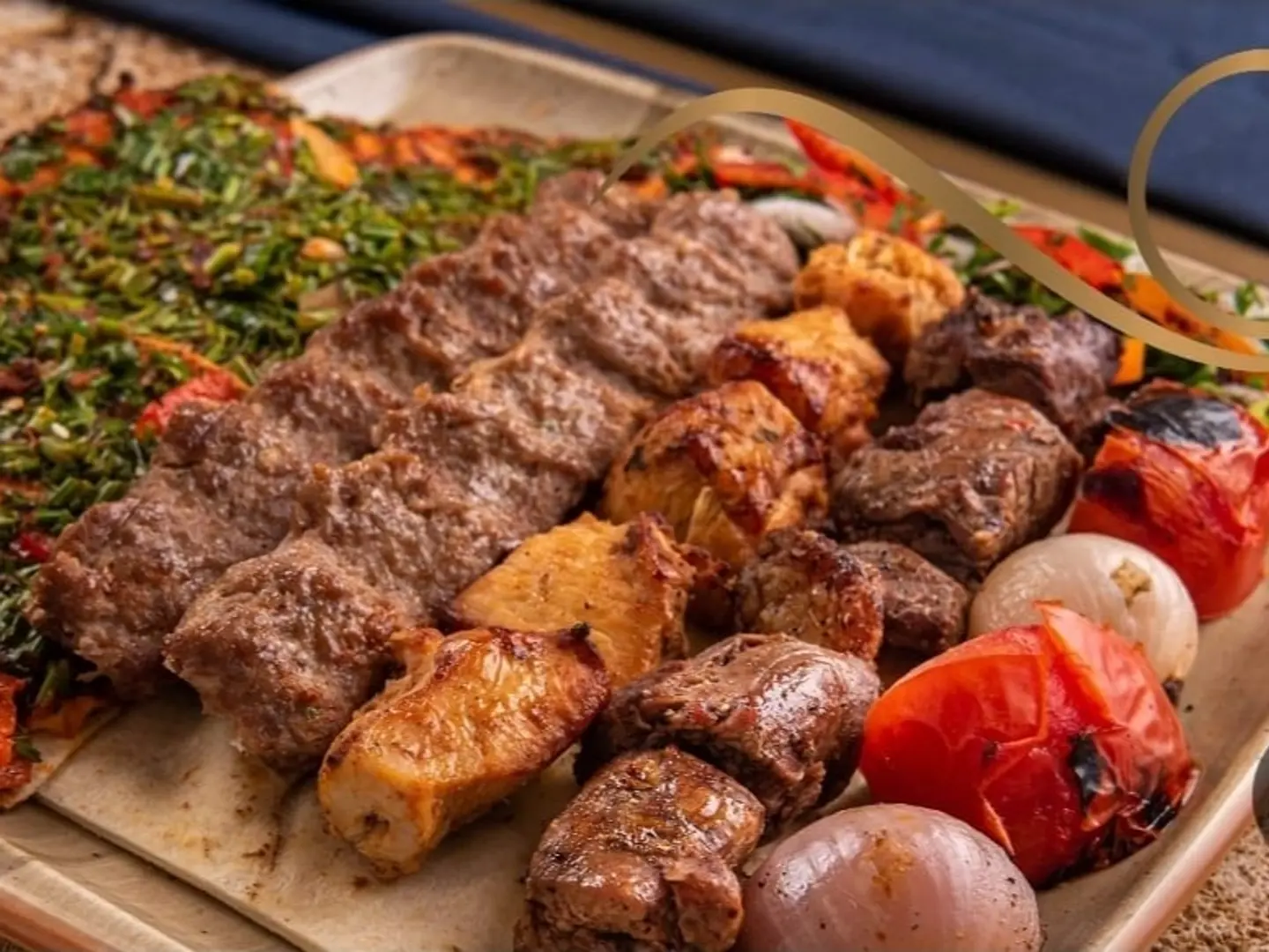 مشكل مشاوي بدون كباب دجاج - وجبة مشكل بدون كباب دجاج