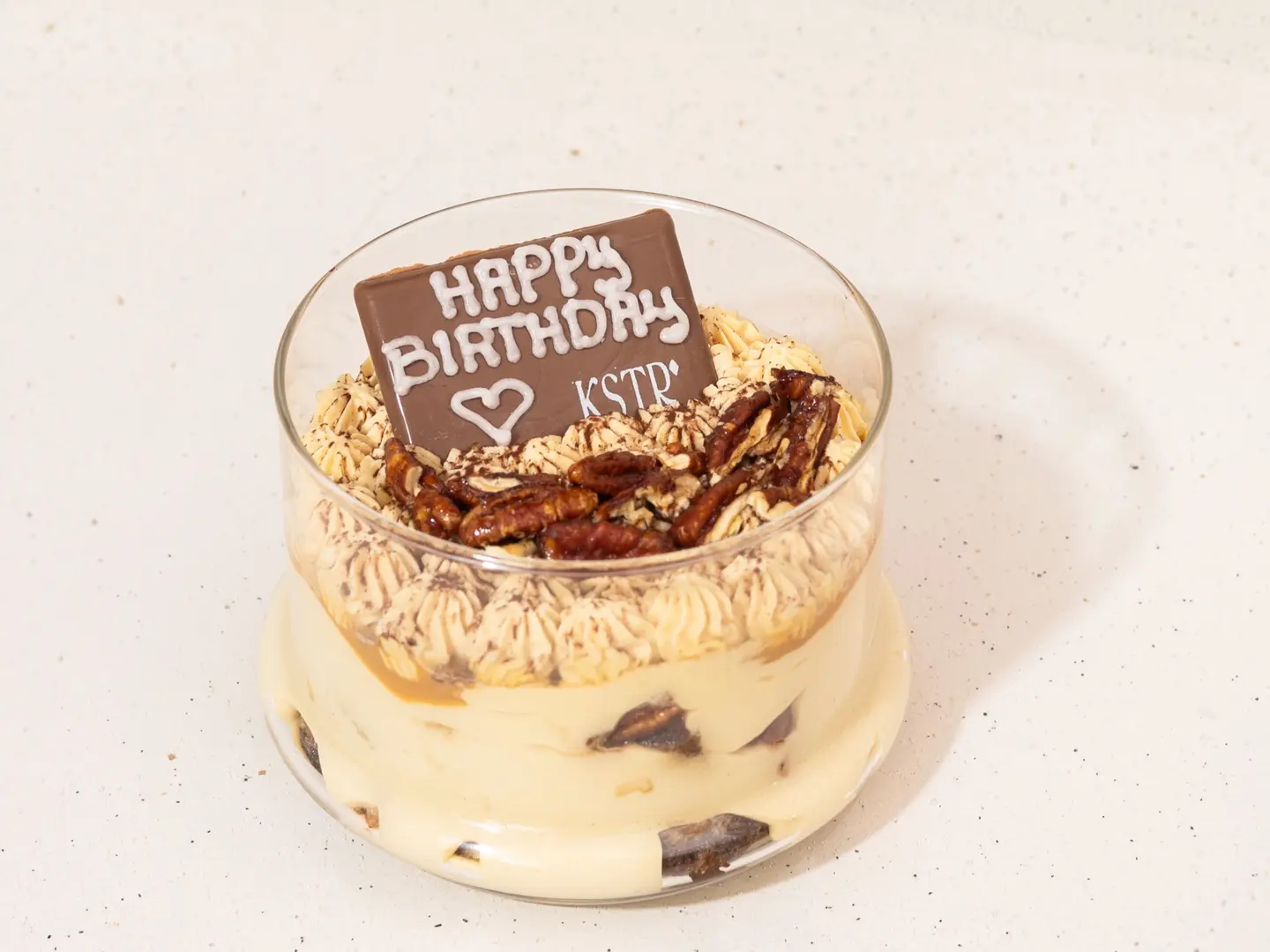 Writing On A Chocolate