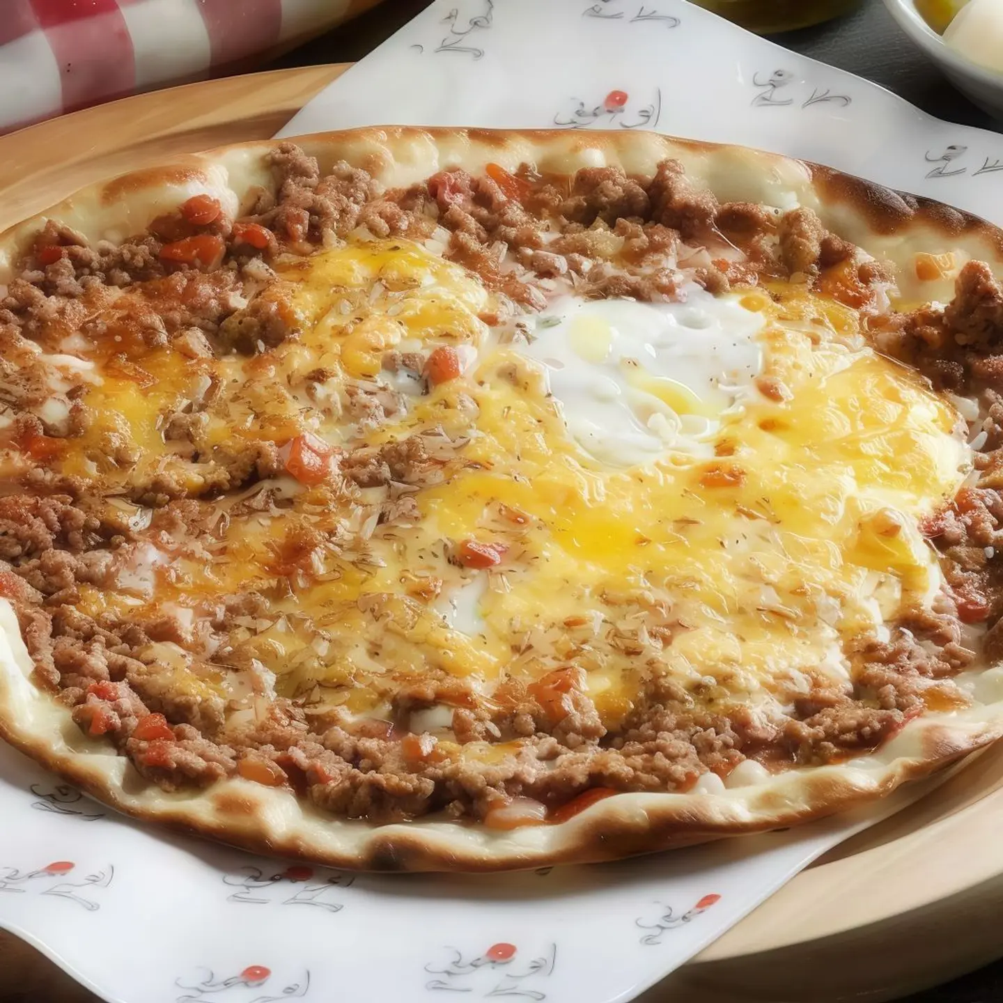 Egg With Meat Manqusha