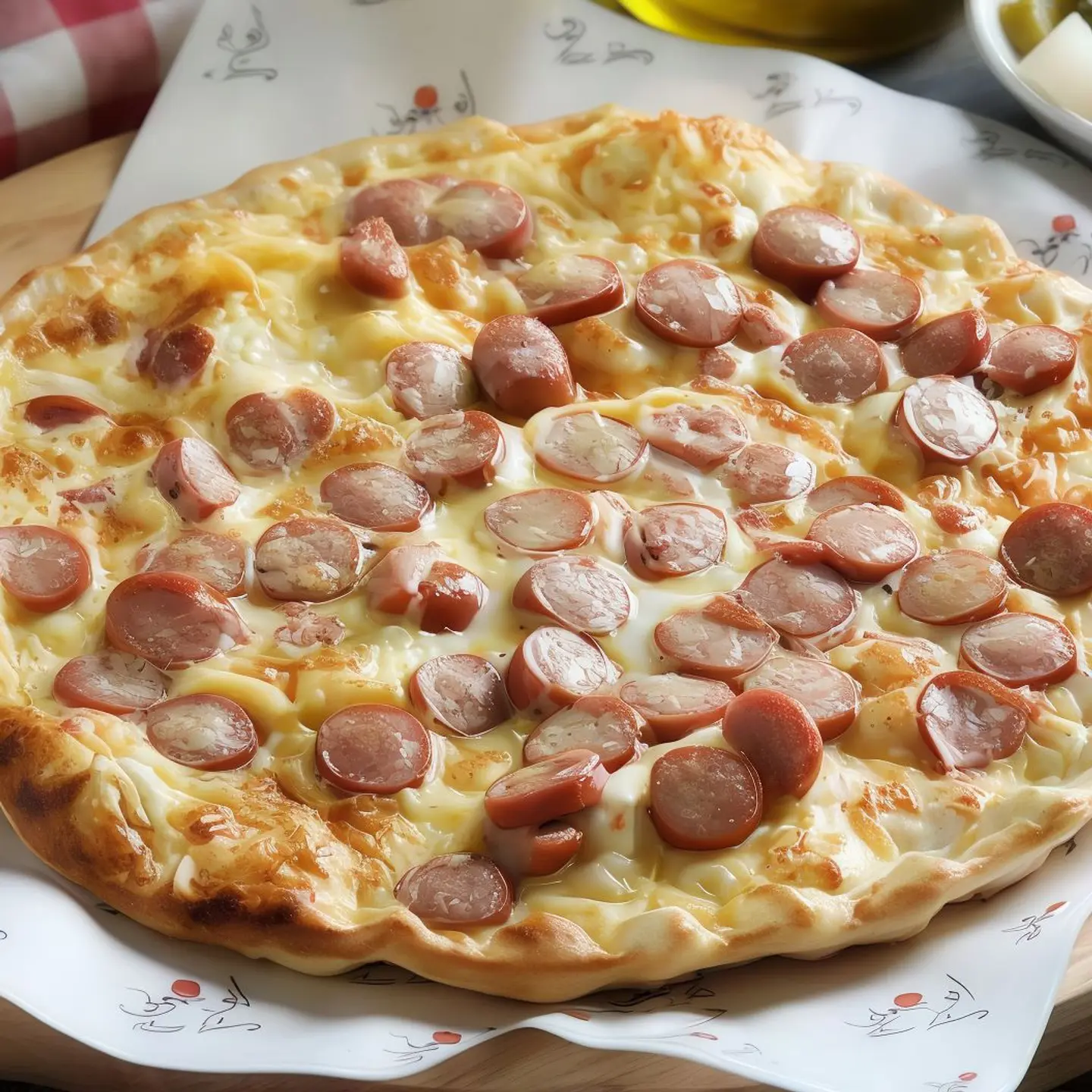 Egg With Hotdog Manqusha