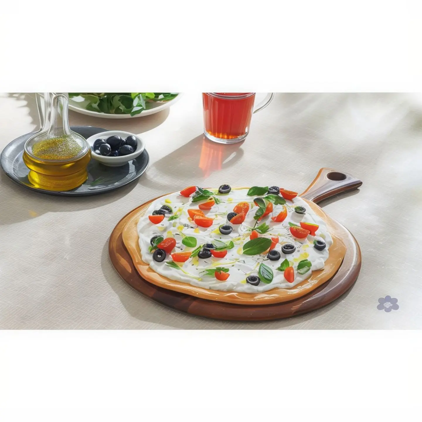 Vegetable Manqusha With Labneh