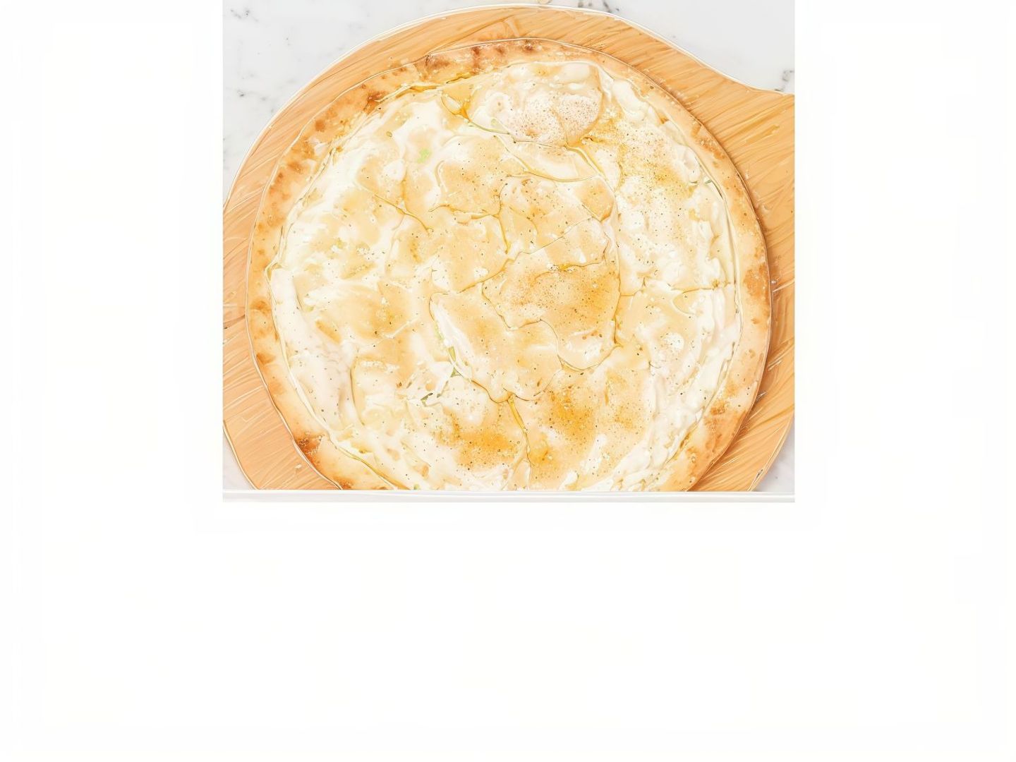 Manakish With Labneh And Honey