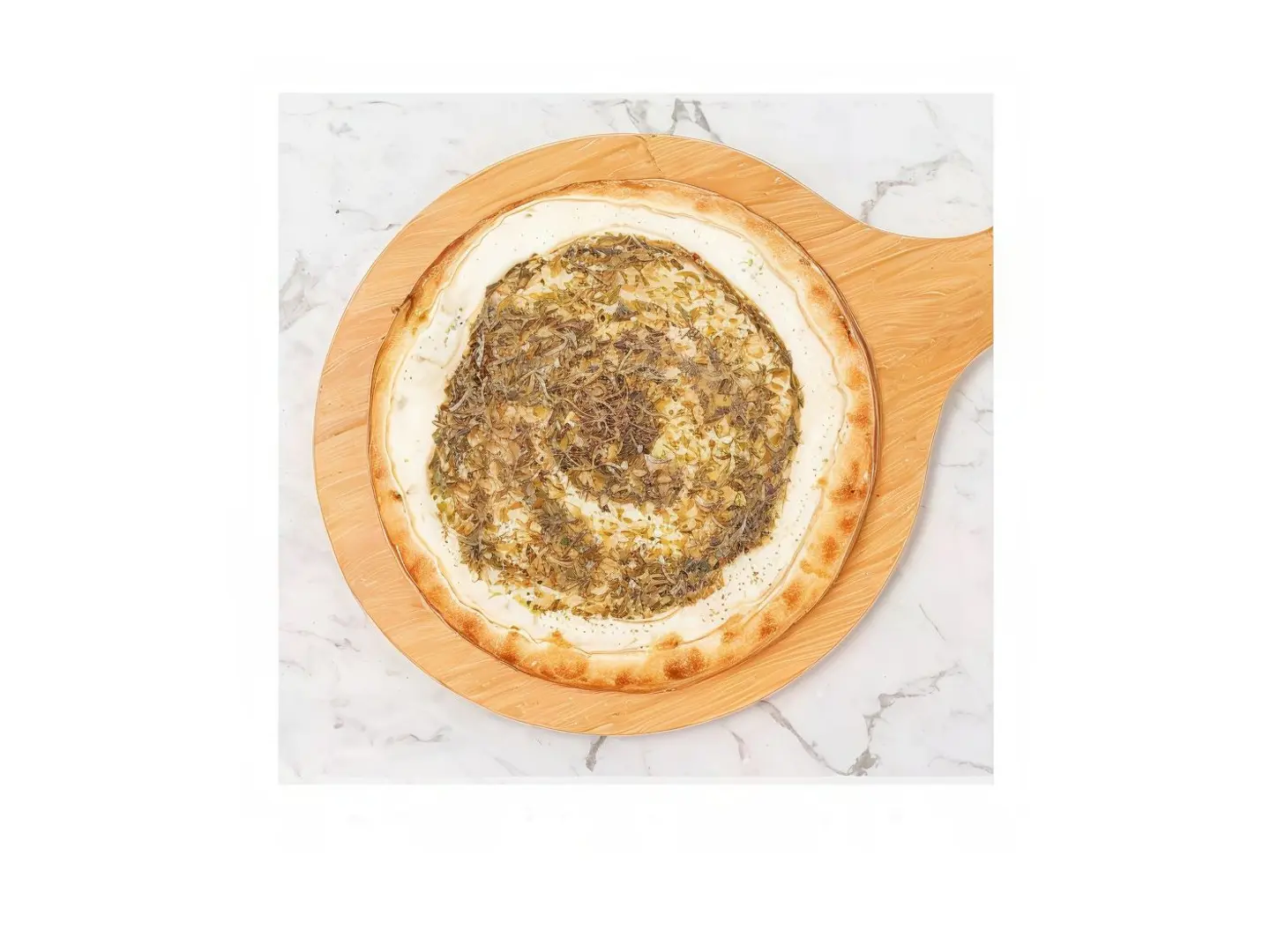 Labneh And Thyme Manakish
