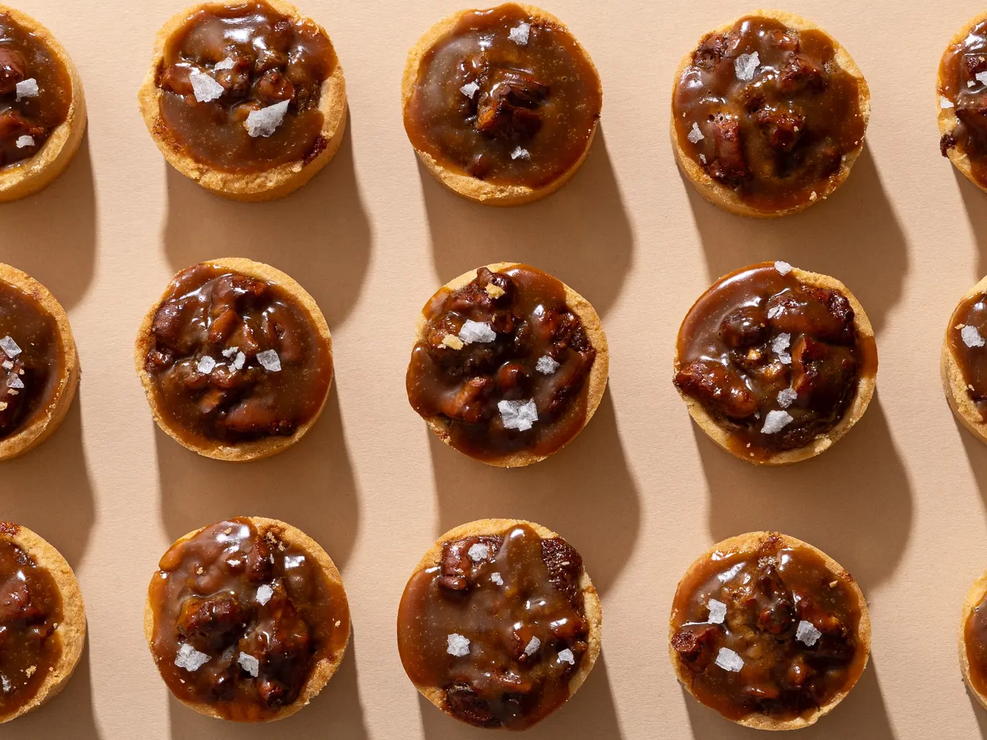 Salted Caramel Pecan Tarts 24 Pieces