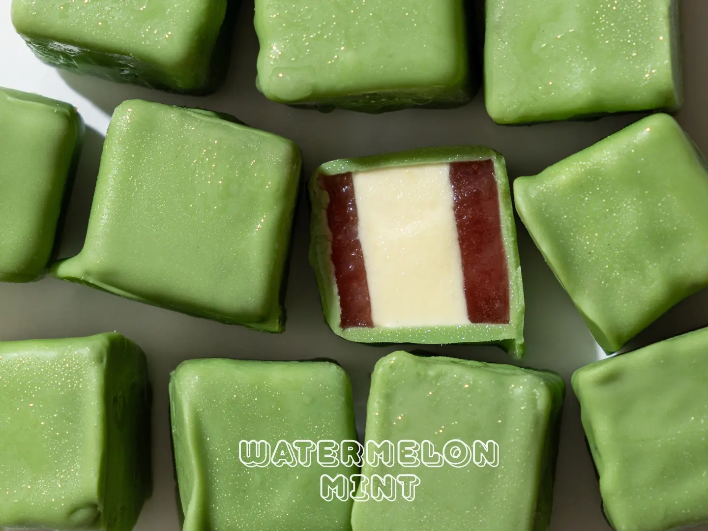 Watermelon & Mint Tropical Ice Cream Bites, 8 Pieces