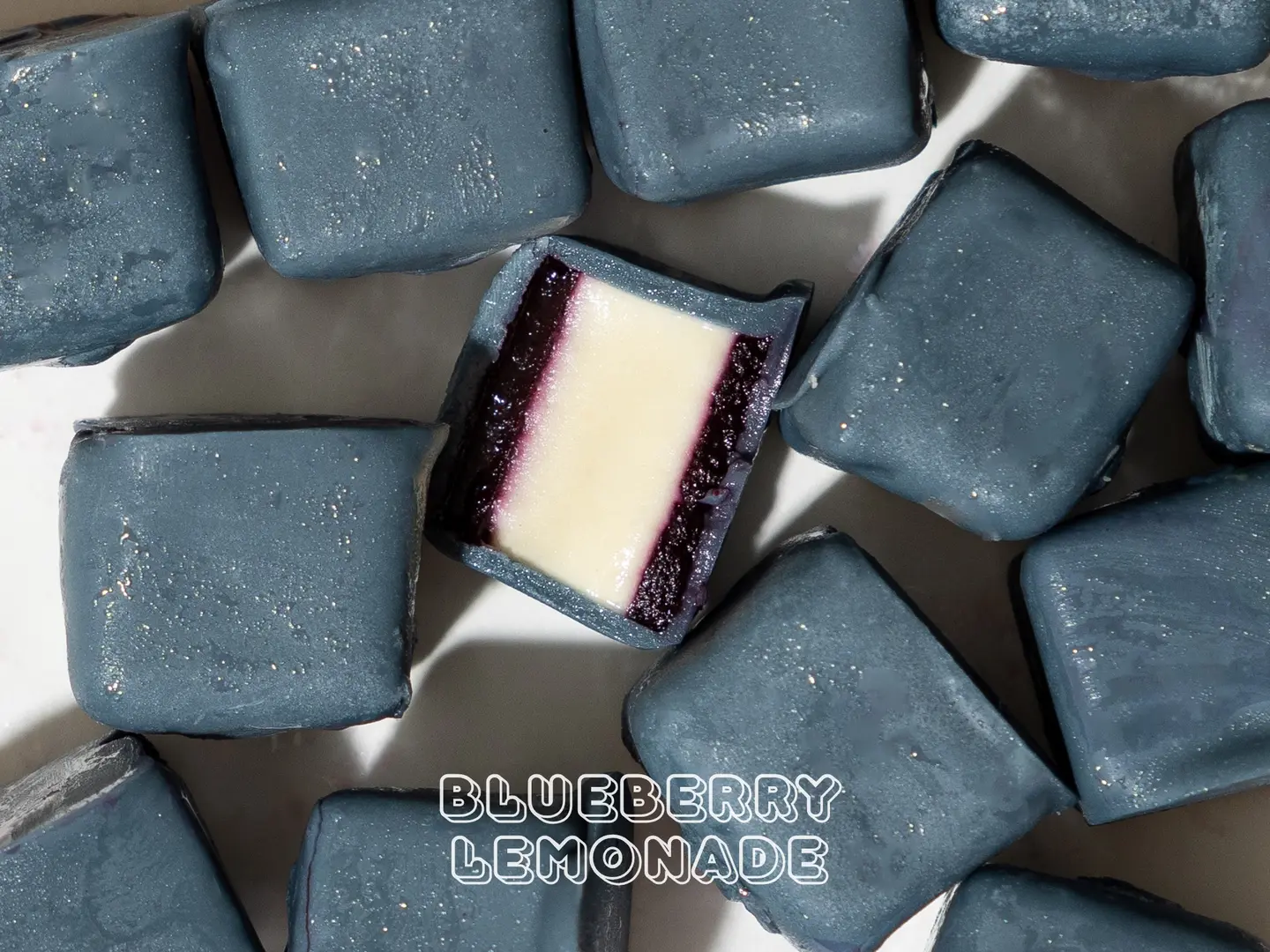 Blueberry Lemonade Tropical Ice Cream Bites, 8 Pieces