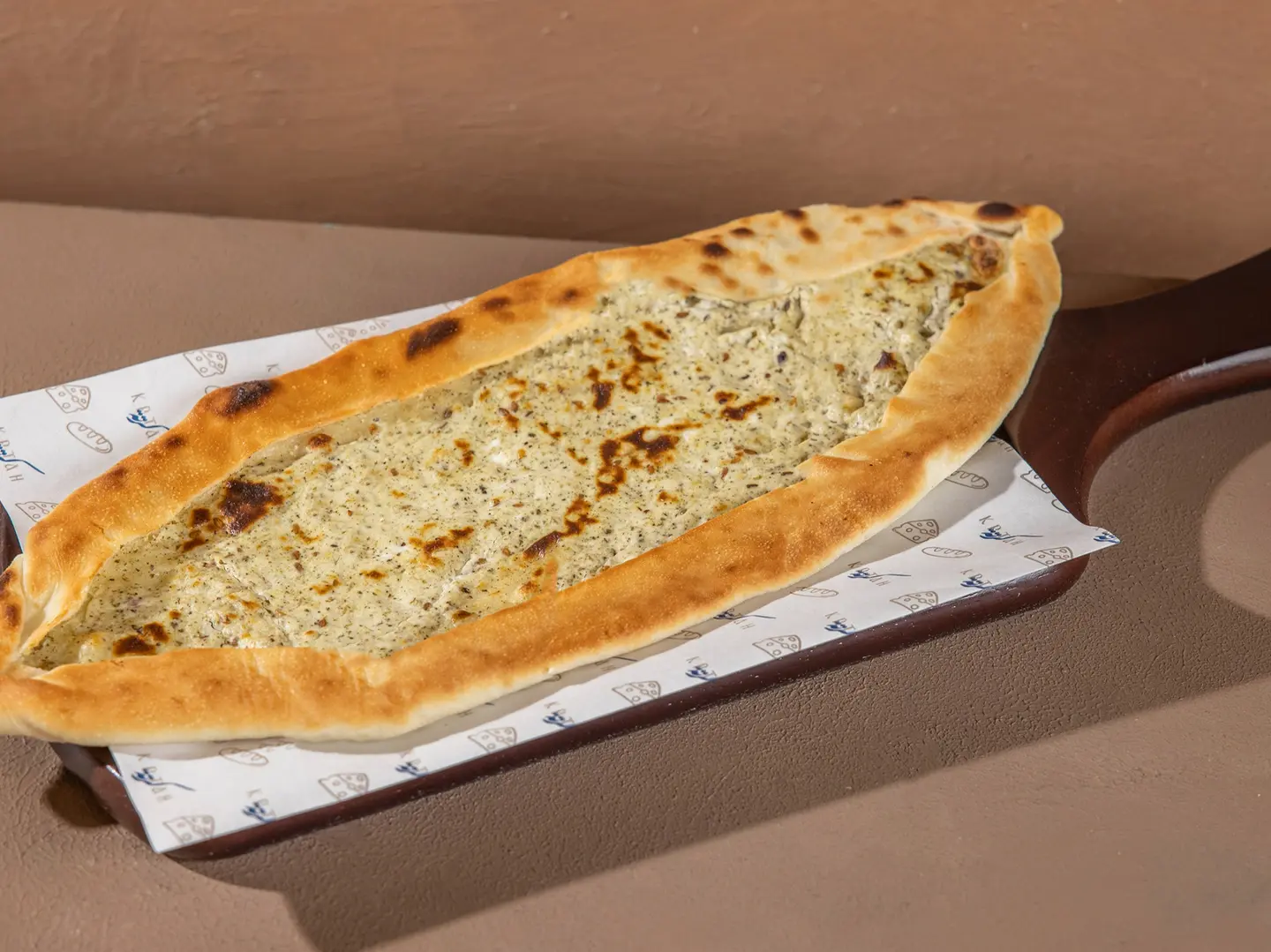 فــطيرة لــبنة بالزعـتر