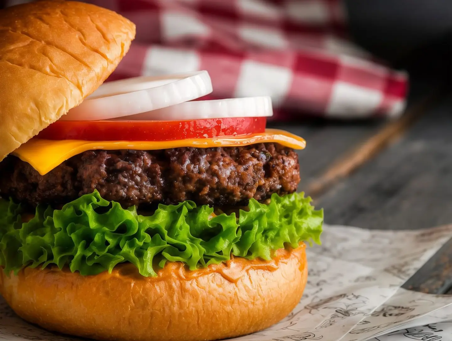 Cheesy Burger