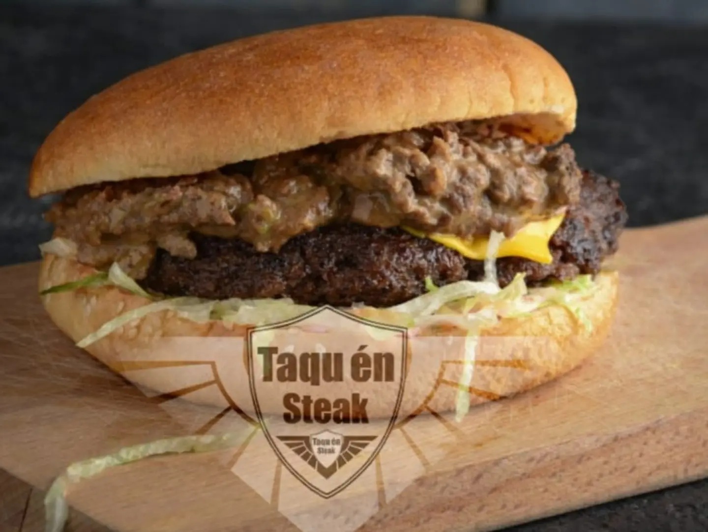 Cheese Steak Burger