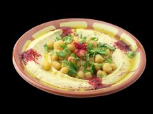 صحن حمص بيروتي- وسط