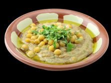 صحن فول-وسط