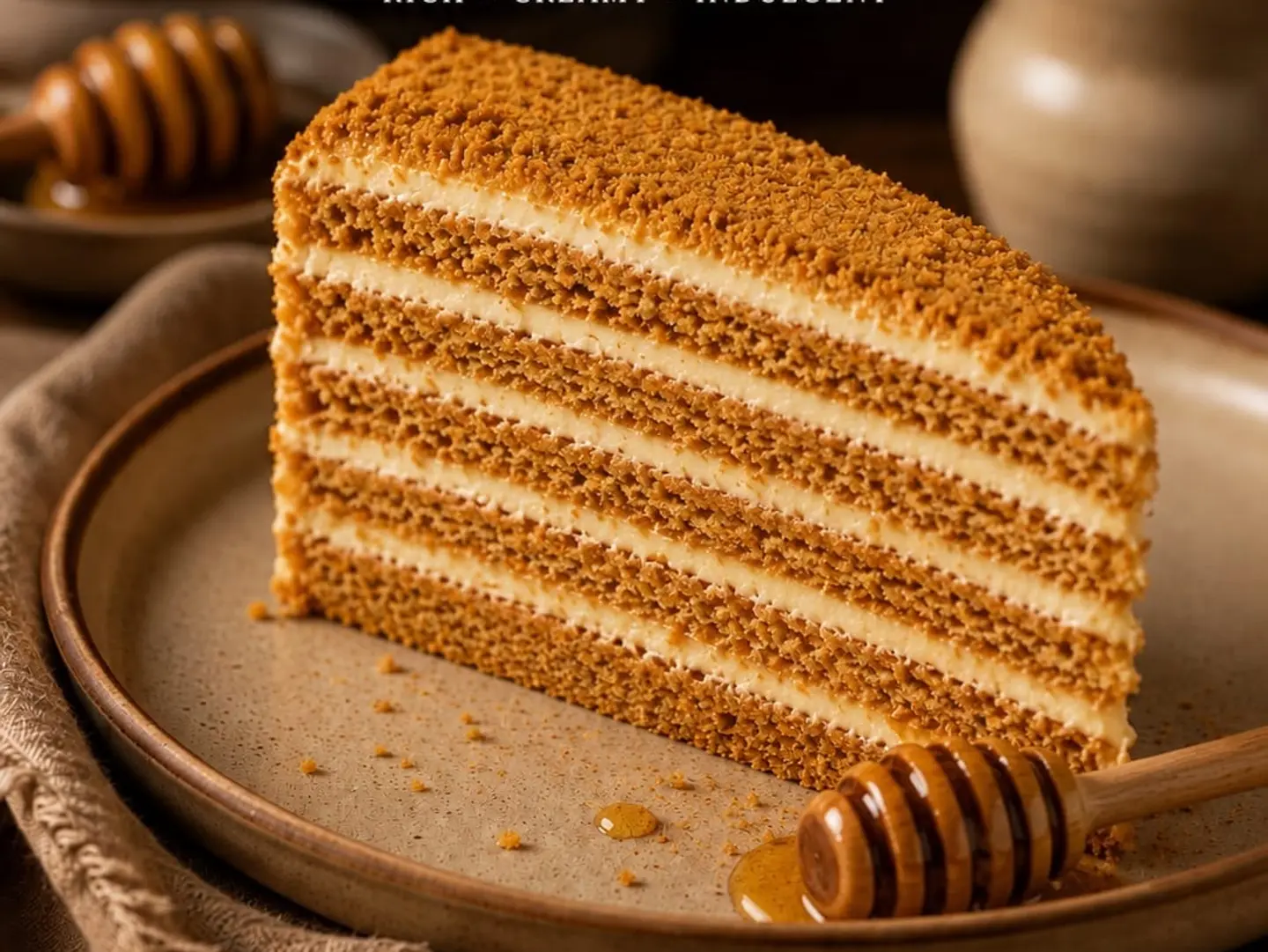 كعكة العسل