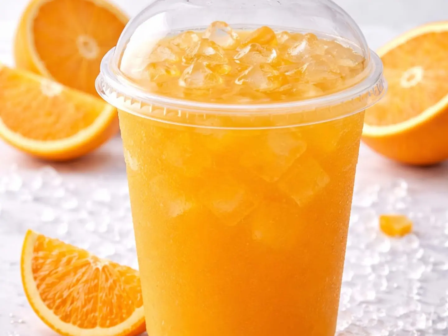 عصير برتقال كبس