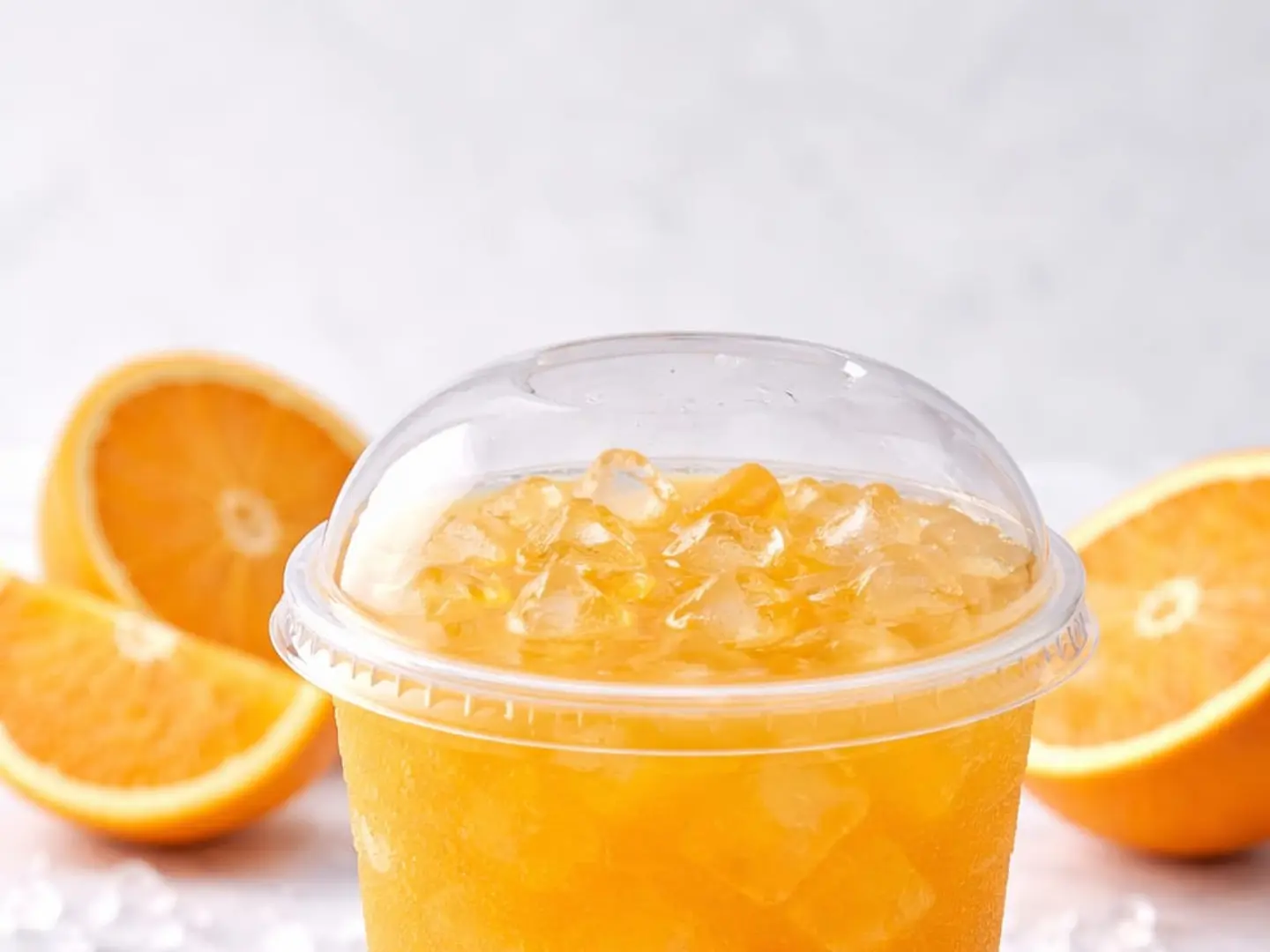 عصير برتقال كبس