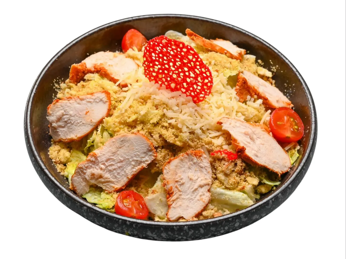 Caesar Salad With Smoked Chicken