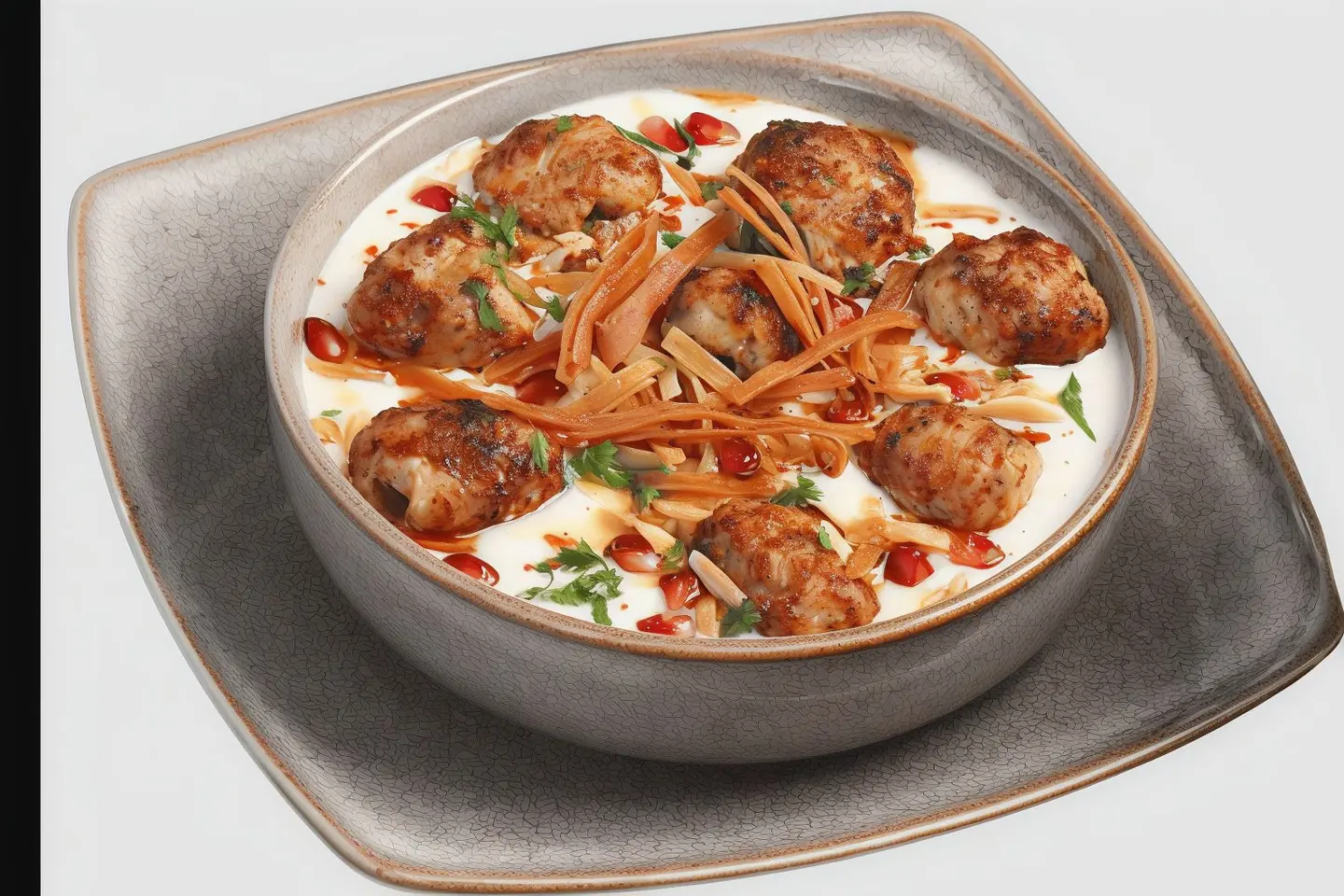 Chicken Kebab Fatteh
