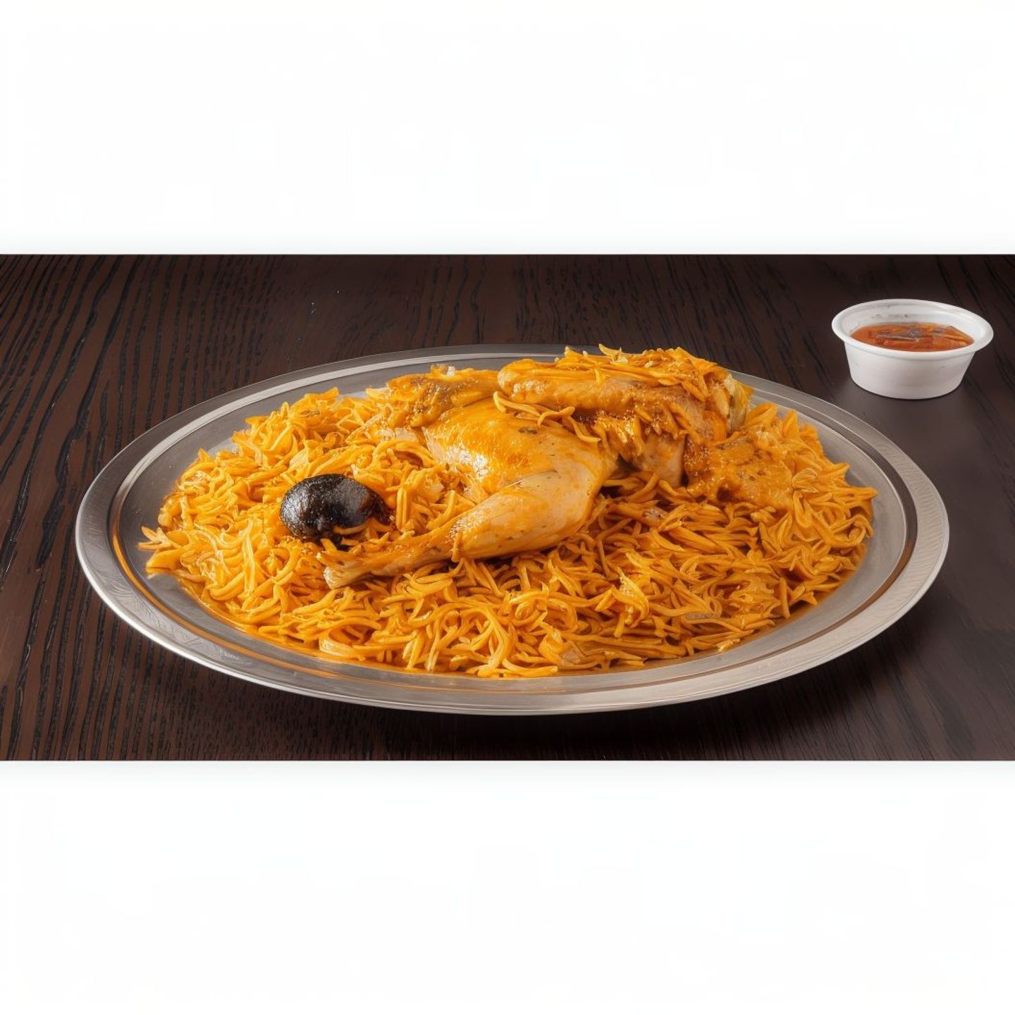 نصف دجاجة مضغوط