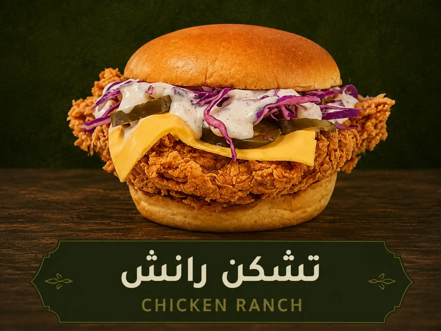 تشكن رانش برجر