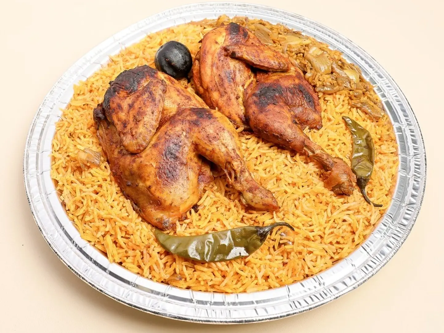 كبسة حساوية دجاج