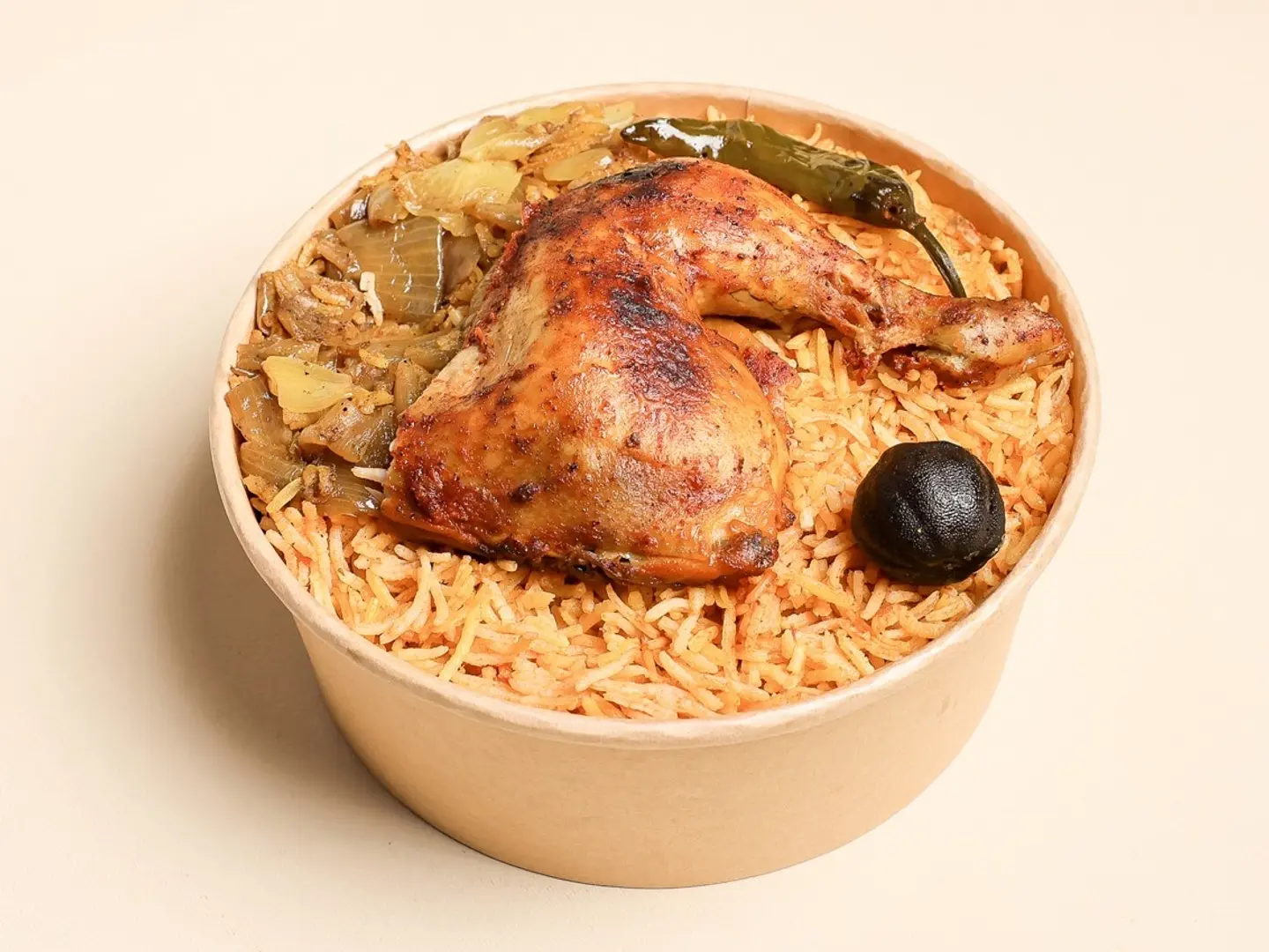 ربع كبسة حساوية دجاج