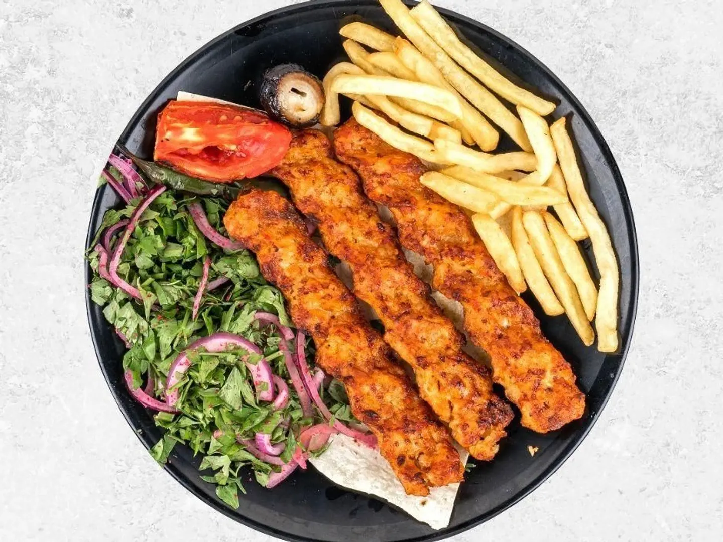 ساندوتش كباب دجاج