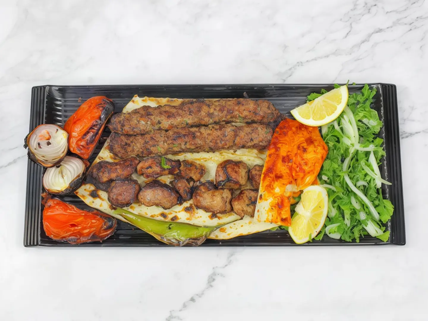 ساندوتش كباب لحم