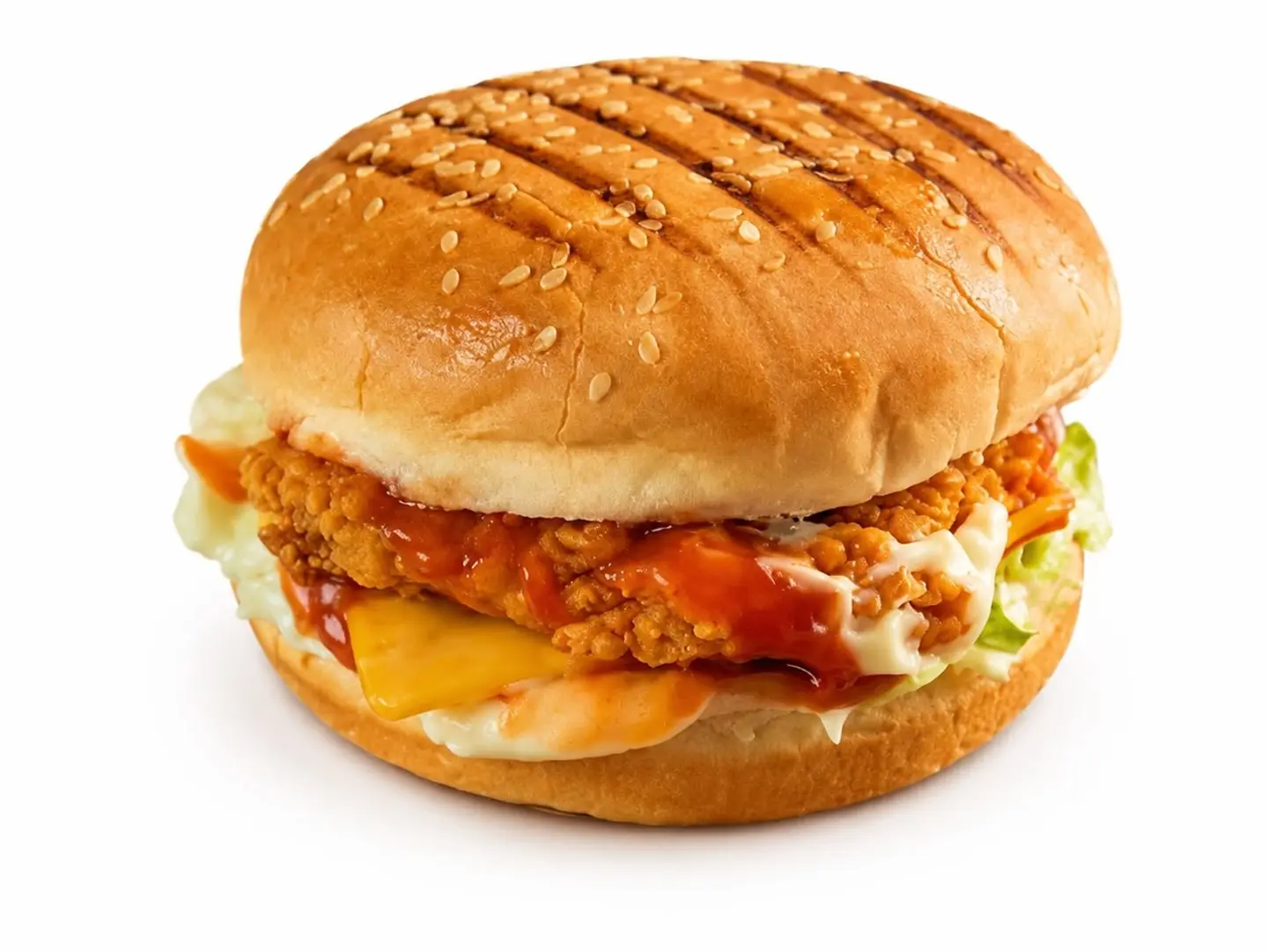 Zinger Burger Sandwich With Cheese