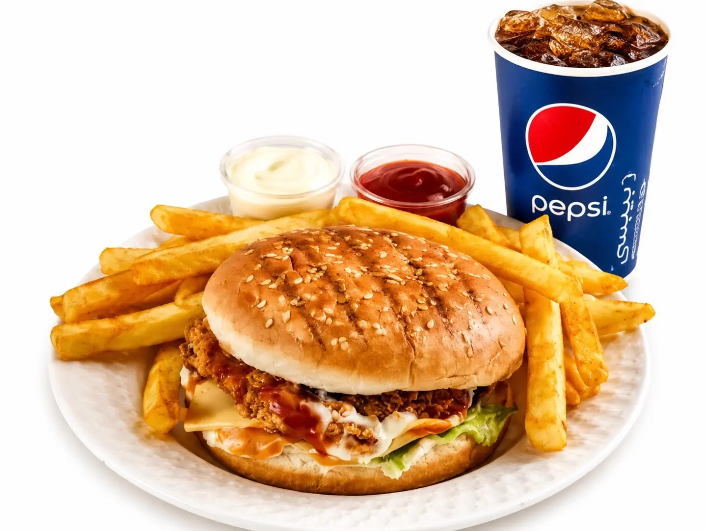 Wow Chicken Burger Meal