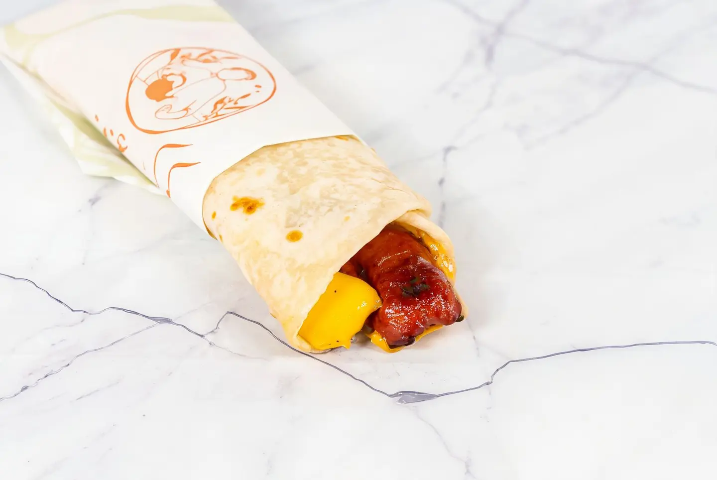 Hot Dog Chapati