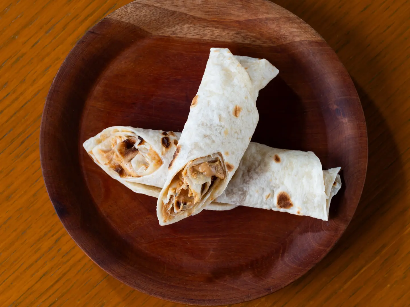 Chapati Peanut Butter