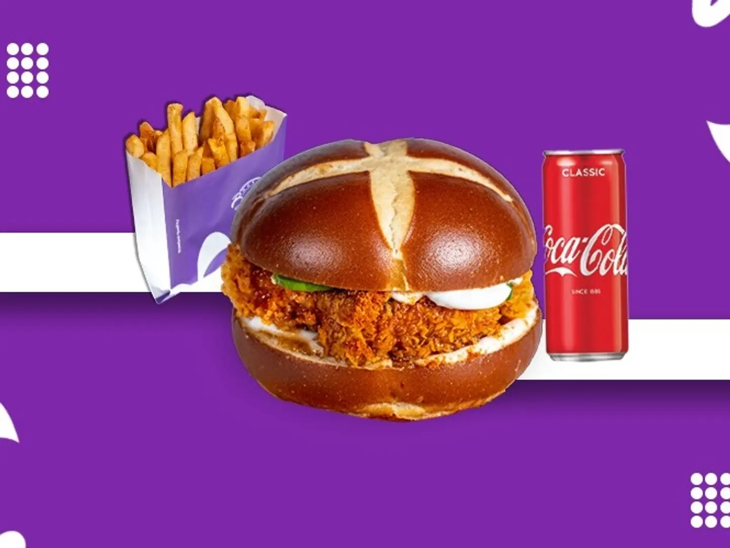 Honey Nashville Chicken Burger Box