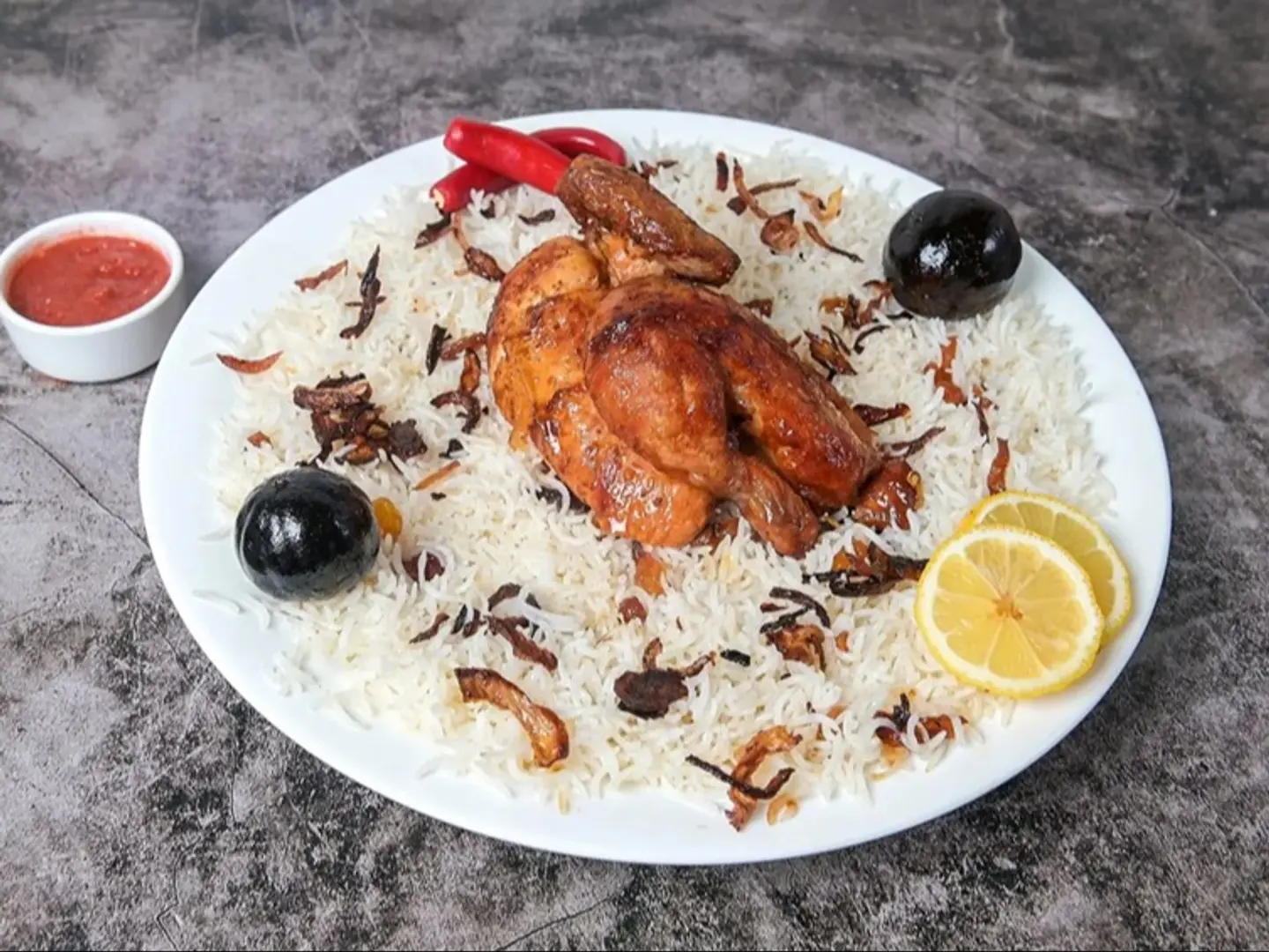 دجاج شواية -نص حبة دجاج