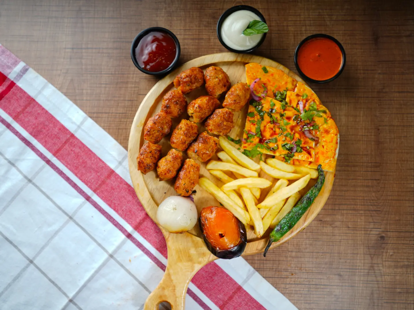 مبشور دجاج بالجبنة