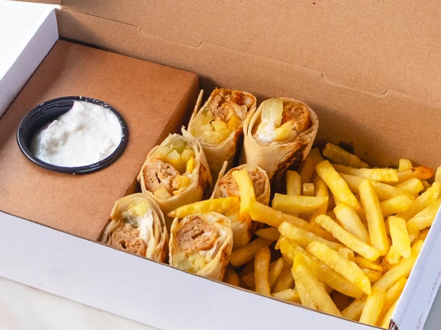 Chicken Kebab Saj Meal With Drink