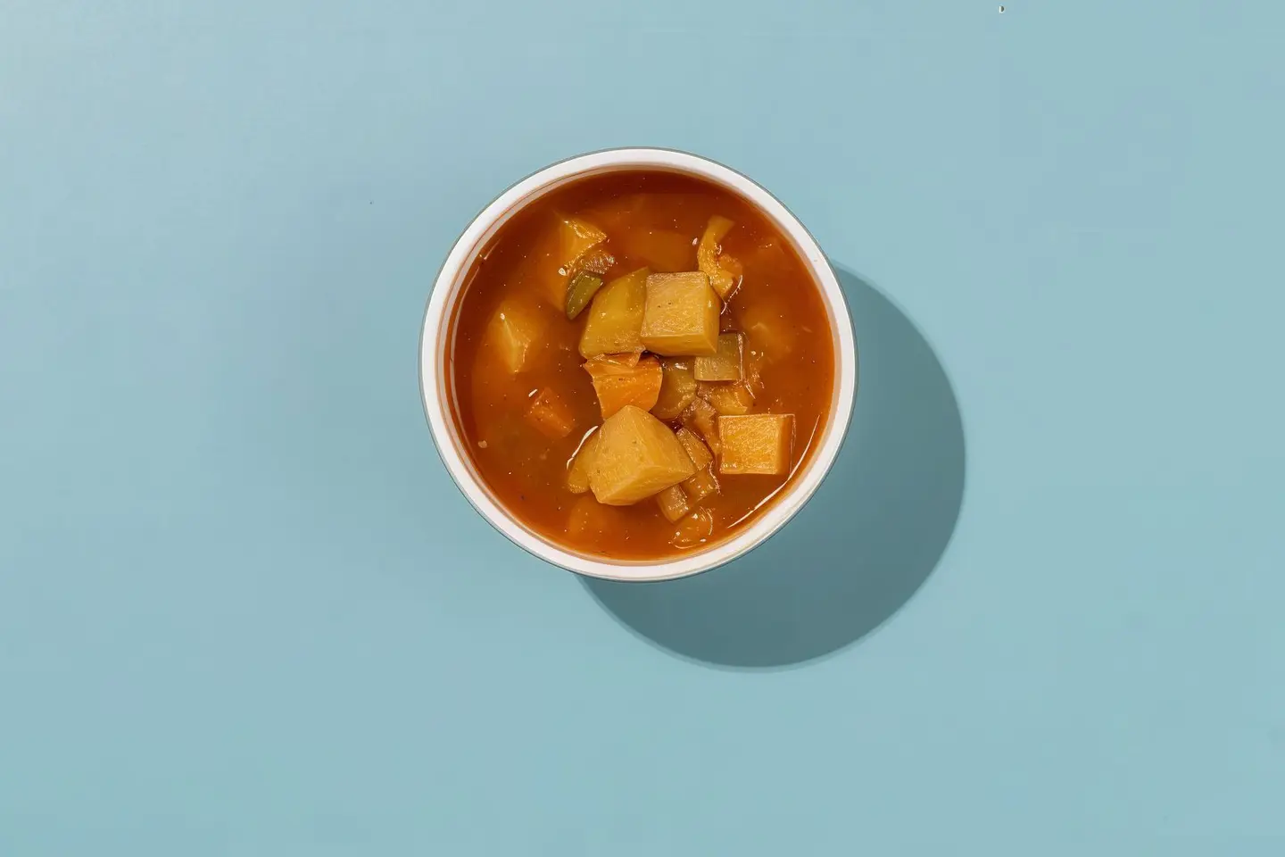 مرق خضار مشكل