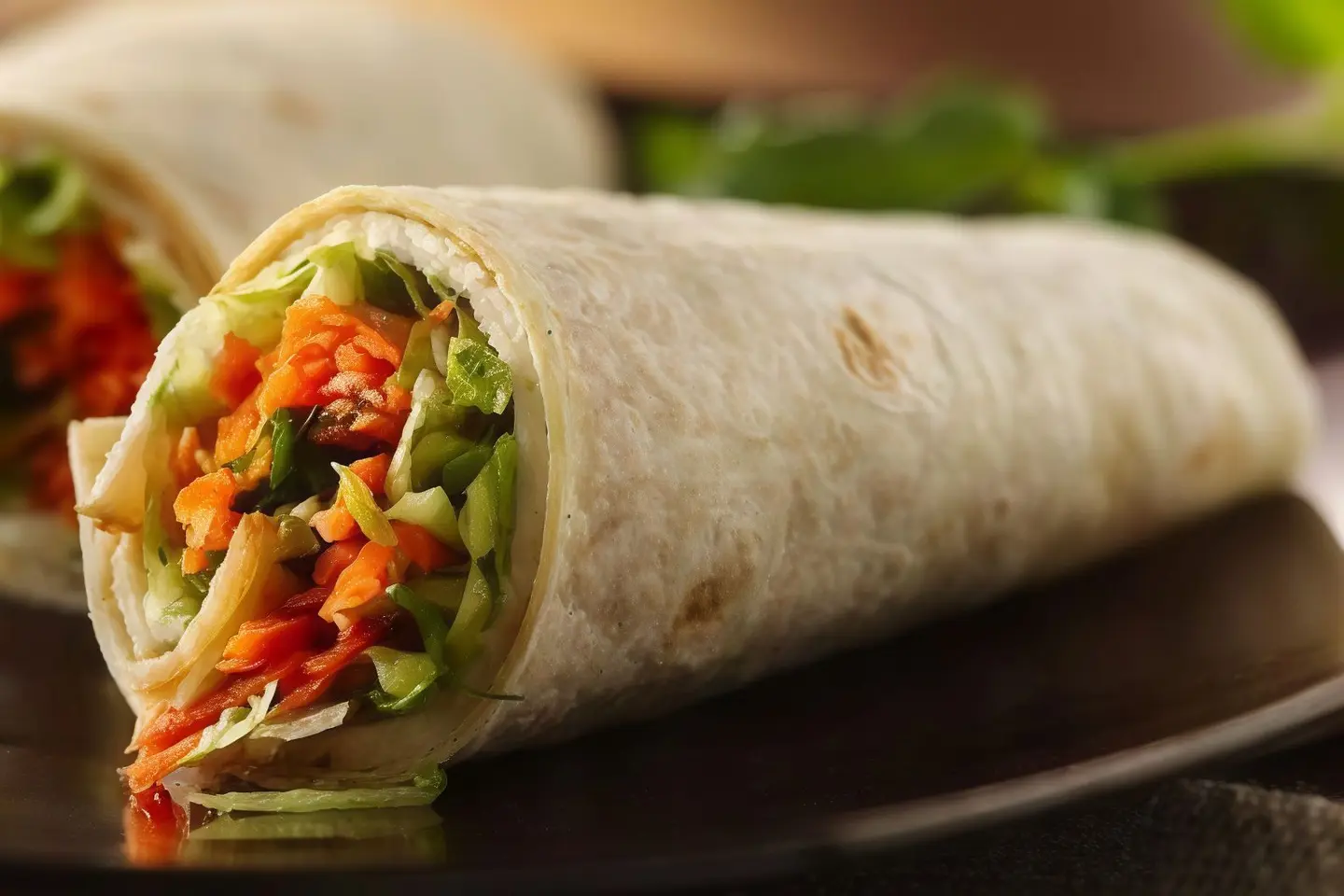 Lucknowi Paratha Roll With Glouti Kebab