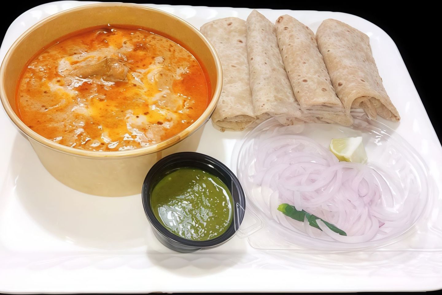 Butter Chicken Full + 4 Romali Roti