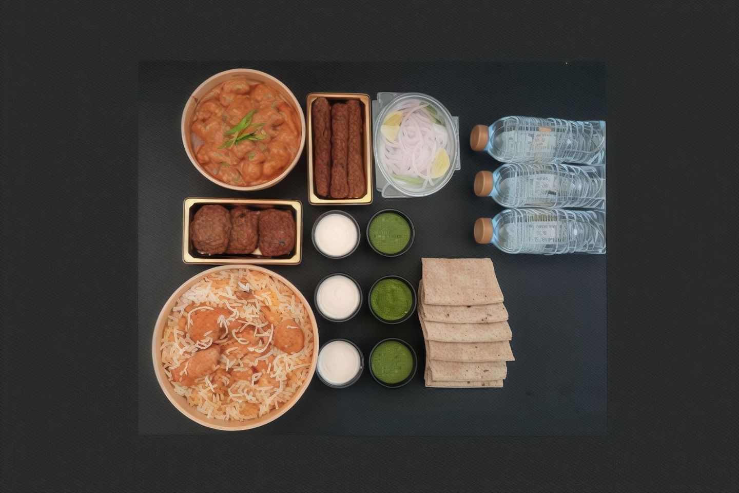 Tikka Masala Deluxe Basket For 3 Persons