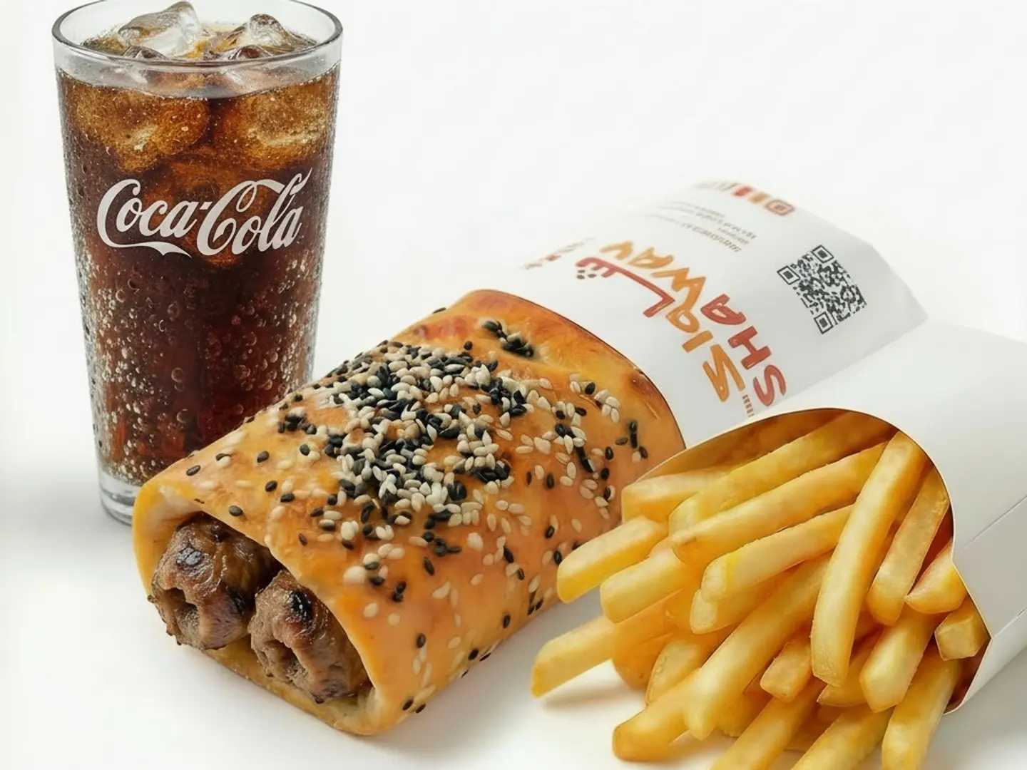 Lamb Kebab Combo Sandwich