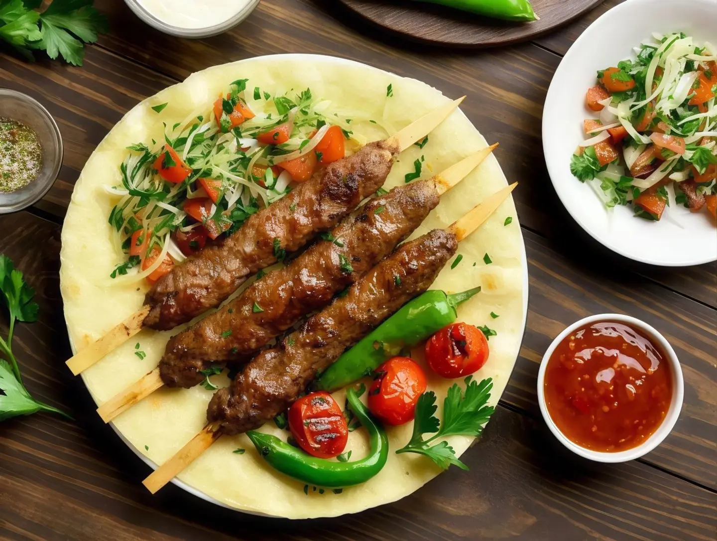 Single Meat Kebab