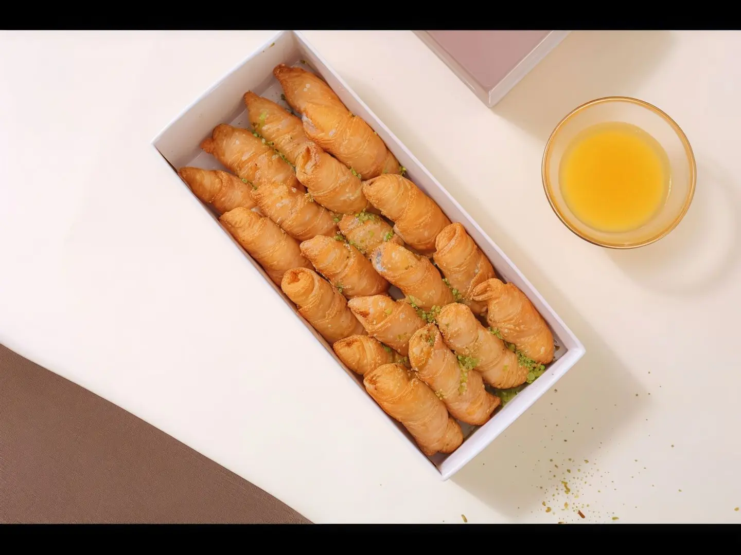 Semolina Croissant With Nestle