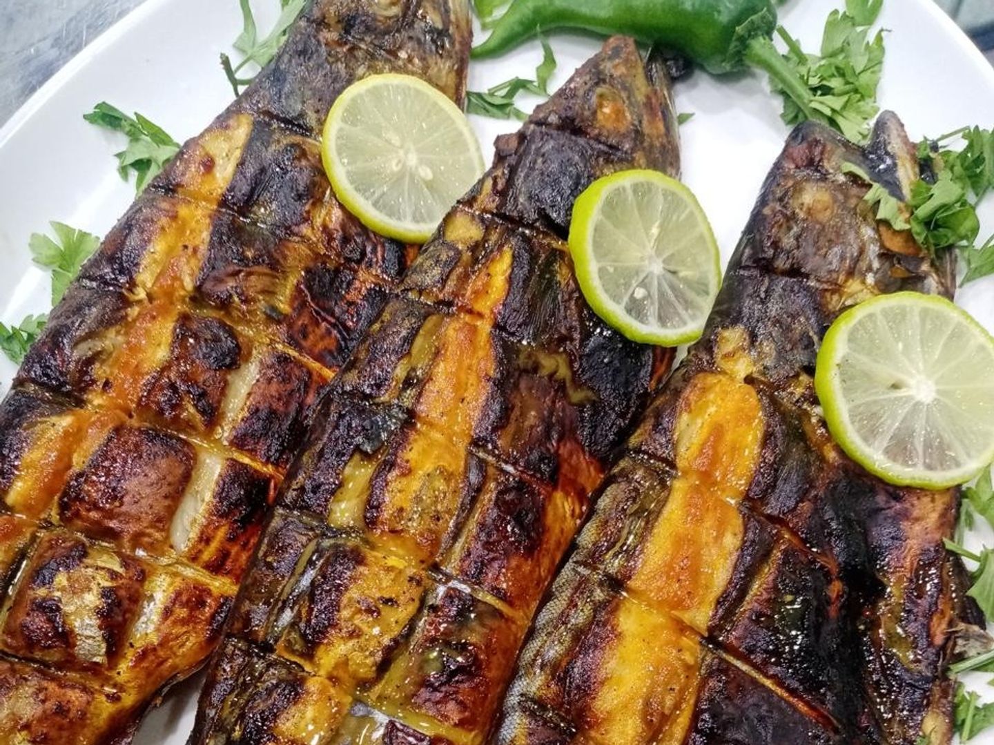 وجبة سمك ماكريل