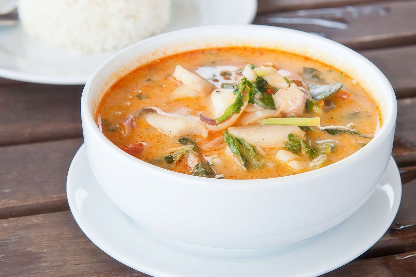 Seafood Tilapia Soup